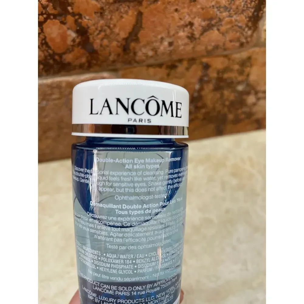 Lancome Eye Makeup Remover Bi-Facil Double-Action 4.2 oz / 125 ml New